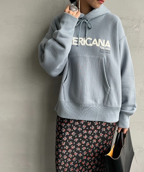 AMERICANA（アメリカーナ） プルオーバーパーカー ONE SIZE グレー