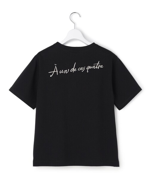 23区（ニジュウサンク） tシャツ 半袖 バック刺繍 メッセージロゴ T