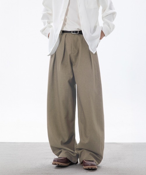 「CORPUS TOKYO」 スラックス 1 グレー メンズ_画像6