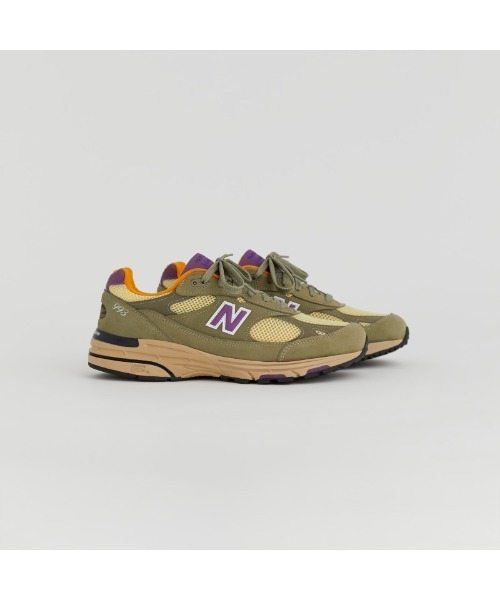 「New Balance」 ローカットスニーカー 29cm グリーン メンズ_画像2