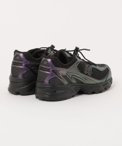「New Balance」 ローカットスニーカー 24.5cm パープル メンズの画像