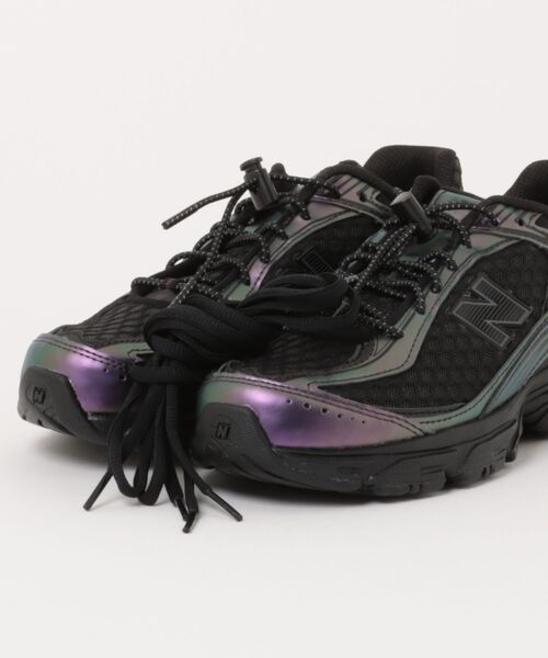 「New Balance」 ローカットスニーカー 24.5cm パープル メンズの画像