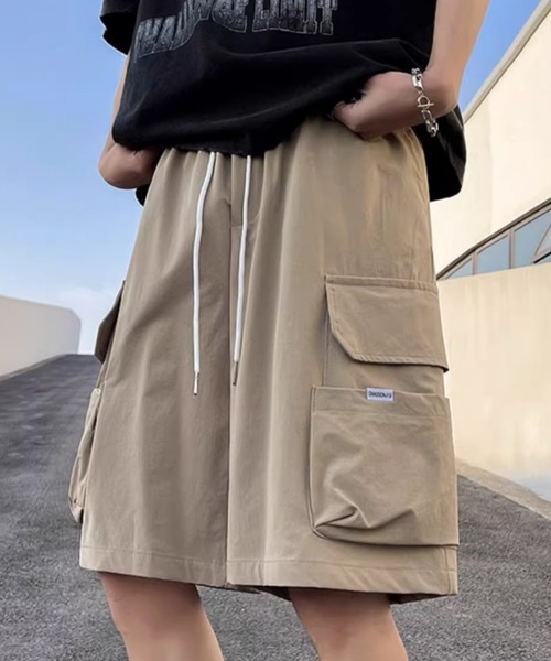 y2k❤️ DIESEL マルチポケット カーゴ ハーフパンツ link lot ハーフパンツ カーゴパンツ 短パン マルチポケット ワイド