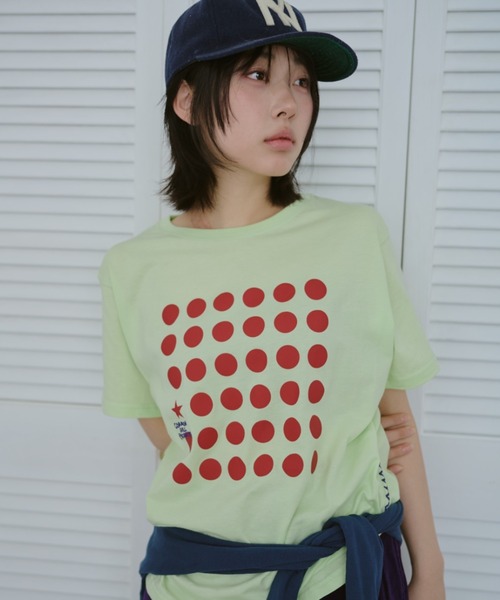 common gull products. tシャツ ドットグラフィックT レディース