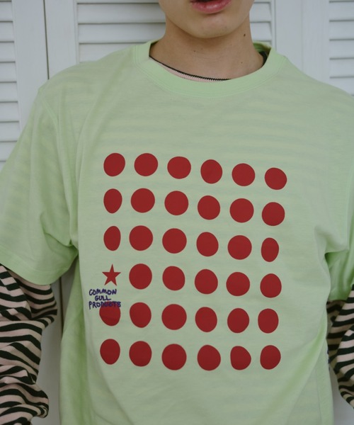 common gull products. tシャツ ドットグラフィックT レディース