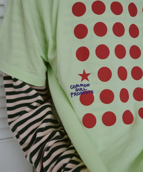 common gull products. tシャツ ドットグラフィックT レディース