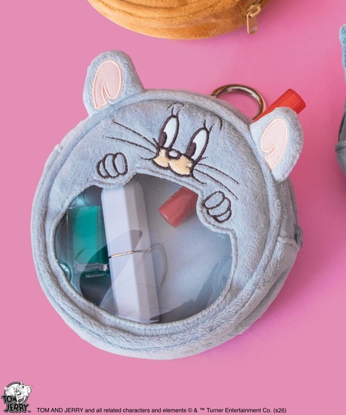 ポーチ 「公式」TOM and JERRY ぎゅっとポーチ レディース : ZOZOTOWN