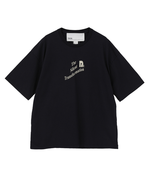 Liesse（リエス） tシャツ 半袖 「別注」「TICCA/ティッカ」ロゴT