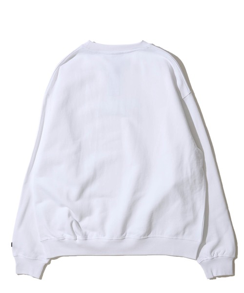 「FUBU」 スウェットカットソー LARGE ホワイト メンズ_画像5