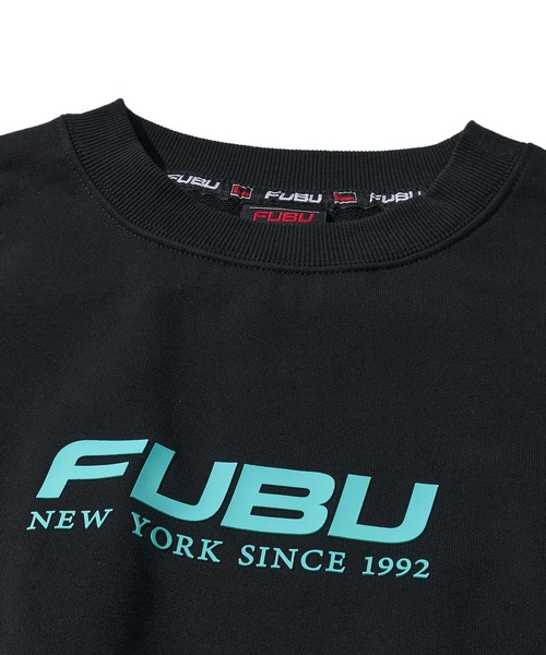 「FUBU」 スウェットカットソー LARGE ホワイト メンズ_画像7