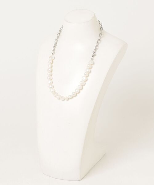 「anq.」 ネックレス ONE SIZE ホワイト レディース_画像2