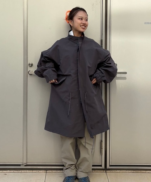 【ノア】ナイロンフードコート S(M相当)撥水コート　アウター snow peak（スノーピーク） ナイロンジャケット Snow Peak / Nylon