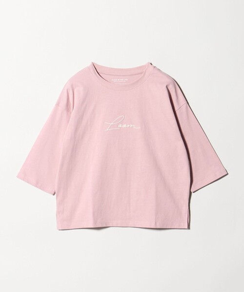 A DAY IN THE LIFE tシャツ 「LOOM NIPPON SAKURA PROJECT」エンブロイ