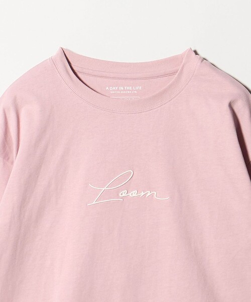 A DAY IN THE LIFE tシャツ 「LOOM NIPPON SAKURA PROJECT」エンブロイ