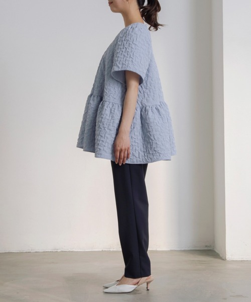 Sono（ソーノ） ブラウス シャツ 半袖 「リクエストにつき待望の再入荷 