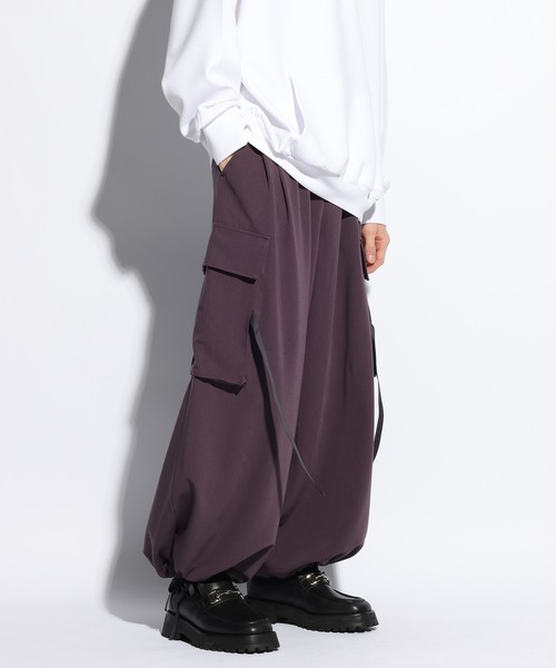 「HARE」 カーゴパンツ SMALL グリーン メンズ_画像3
