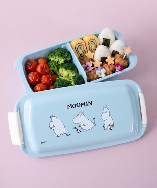 弁当箱 「MOOMIN/ムーミン」 ユニークフェイス ふわっとタイト ランチ