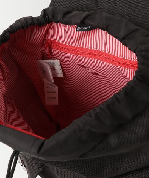 「Herschel Supply」 リュック - ブラック レディース_画像4