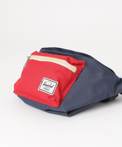 「Herschel Supply」 ワンポイントショルダーバッグ - ネイビー レディース_画像3