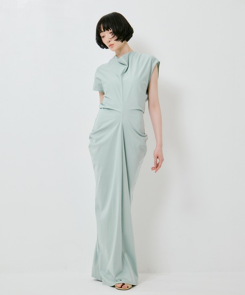 IHNN（イン） ドレス 「IHNN/イン」「STUDIOUS別注」WHIFFLING DRESS