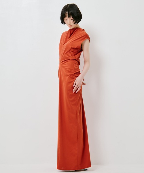 IHNN（イン） ドレス 「IHNN/イン」「STUDIOUS別注」WHIFFLING DRESS