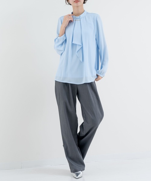 「ANNA LUNA」 長袖ブラウス MEDIUM オフホワイト レディース_画像2