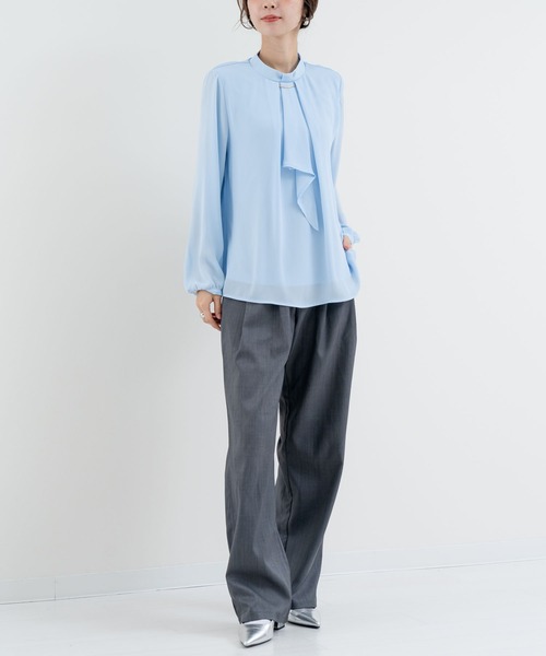 「ANNA LUNA」 長袖ブラウス MEDIUM オフホワイト レディース_画像3