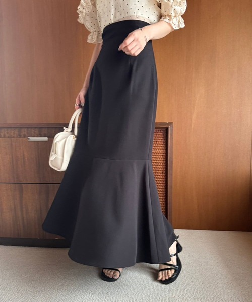 「one after another NICE CLAUP」 スカート MEDIUM ブラック レディース_画像4