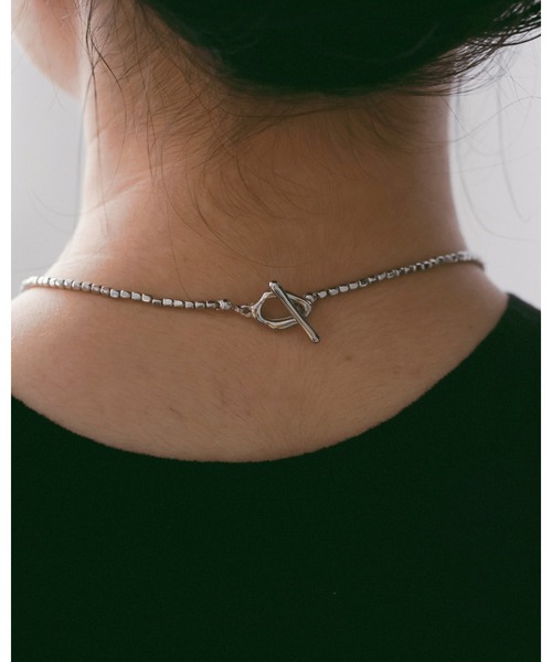 anuke（アンヌーク） ネックレス Cube Beads Necklace レディース