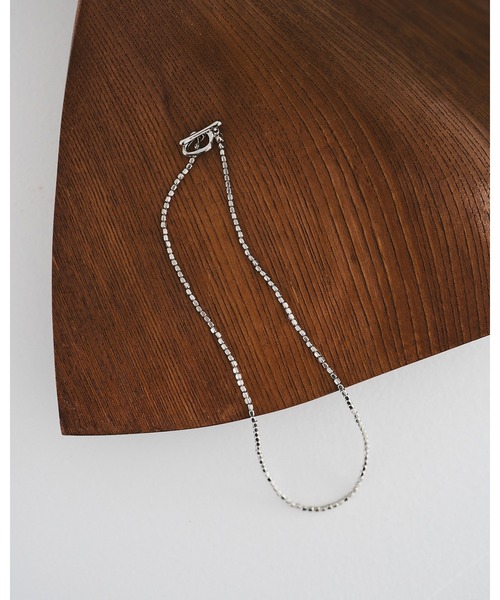 anuke（アンヌーク） ネックレス Cube Beads Necklace レディース