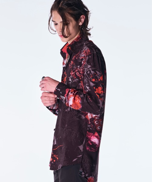 シャツ kiryuyrik/キリュウキリュウ/Goth Flora Shirt メンズの画像