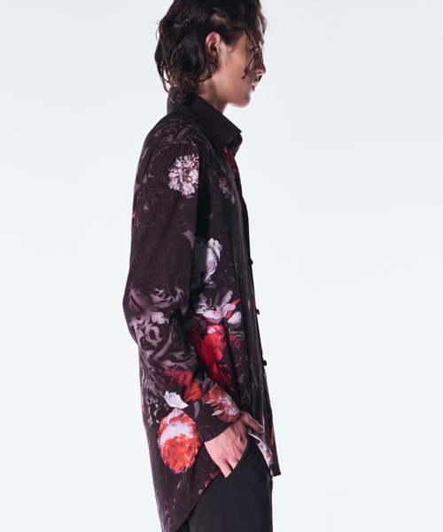 シャツ kiryuyrik/キリュウキリュウ/Goth Flora Shirt メンズの画像