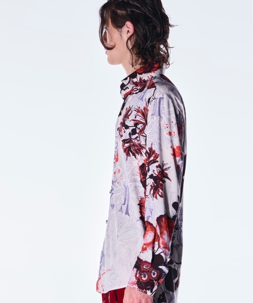 シャツ kiryuyrik/キリュウキリュウ/Goth Flora Shirt メンズの画像
