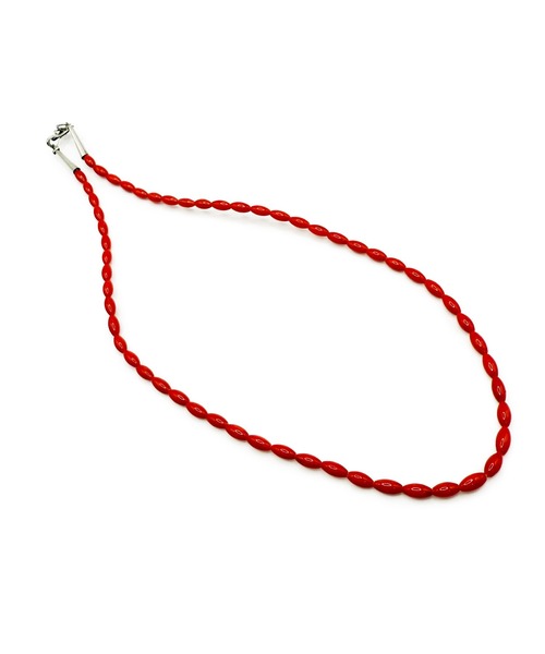 「Indian Jewelry」 ネックレス FREE レッド メンズ_画像3