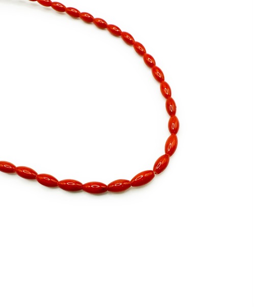 「Indian Jewelry」 ネックレス FREE レッド メンズ_画像4