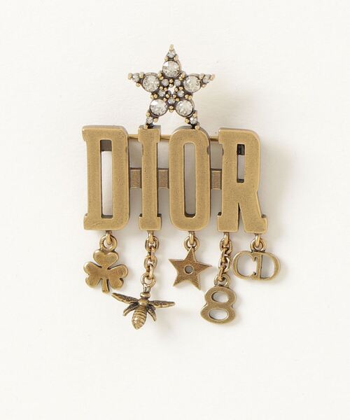 クリスチャンディオール　ブローチ　ゴールド Christian Dior（クリスチャン・ディオール） ブローチ・コサージュ