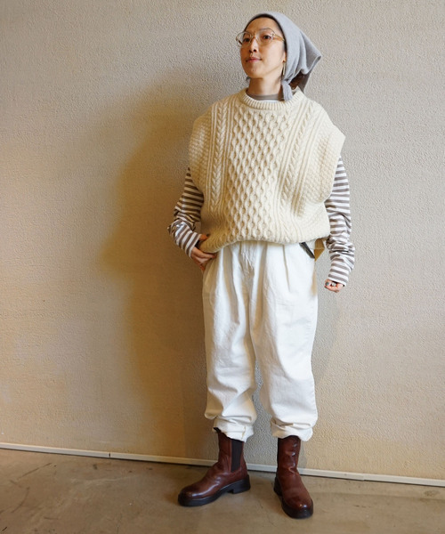 「JOURNAL STANDARD LUXE」 長袖カットソー FREE ブルー レディース_画像6