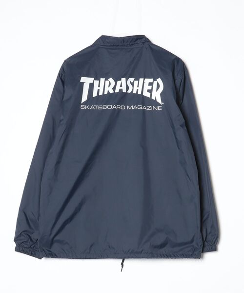 「THRASHER」 ジャケット L ネイビー メンズ_画像2