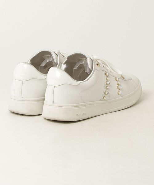 「+diana」 ローカットスニーカー 25.0cm ホワイト レディース_画像2
