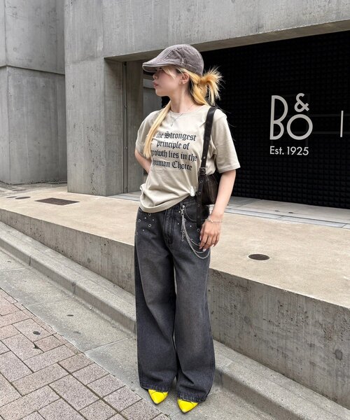 continuer de NICE CLAUP ジーンズ デニム デニムパンツ 「@_puni.moe