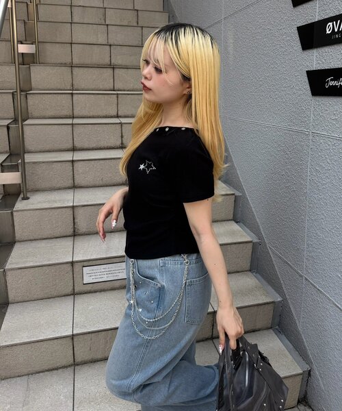 continuer de NICE CLAUP ジーンズ デニム デニムパンツ 「@_puni.moe