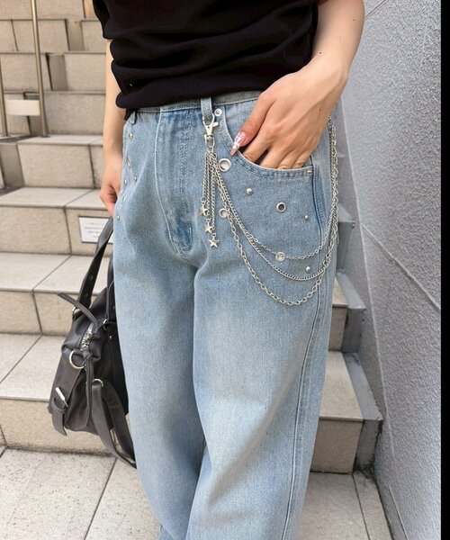 continuer de NICE CLAUP ジーンズ デニム デニムパンツ 「@_puni.moe