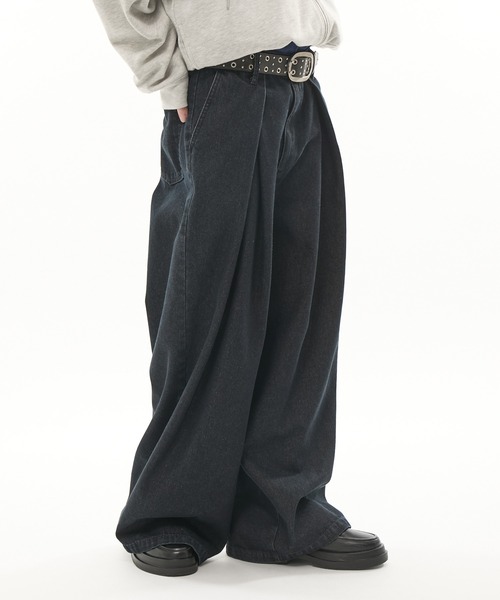 「CODDERR」 デニムパンツ M グレー メンズ_画像4
