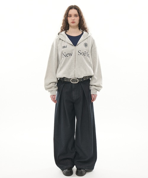 「CODDERR」 デニムパンツ M グレー メンズ_画像8
