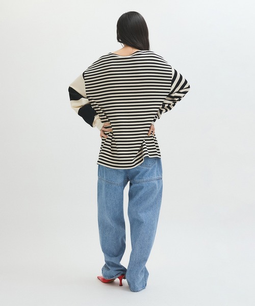 「NEEDBY heritage」 デニムパンツ 25 ブルー レディース_画像4