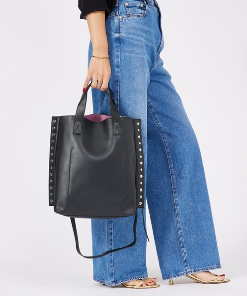 「NEEDBY heritage」 デニムパンツ 25 ブルー レディース_画像6