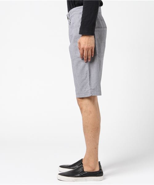 merc パンツ ストライプ ハーフパンツ メンズ : ZOZOTOWN Yahoo