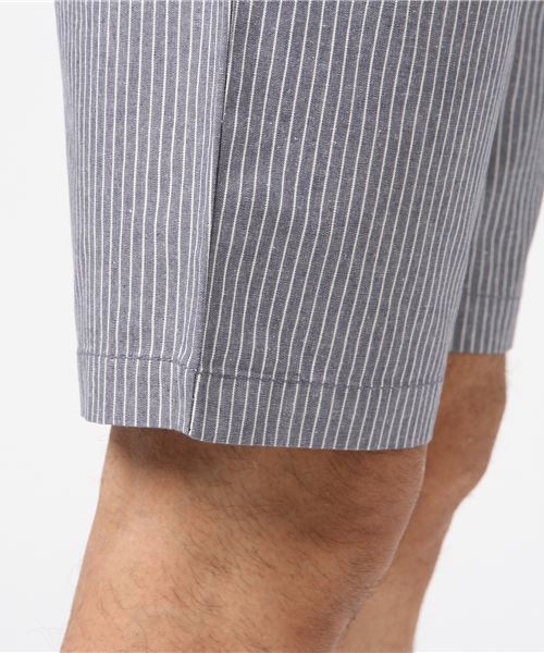 ストライプ柄ハーフパンツ ダークグレー S/M merc パンツ ストライプ ハーフパンツ メンズ : ZOZOTOWN Yahoo