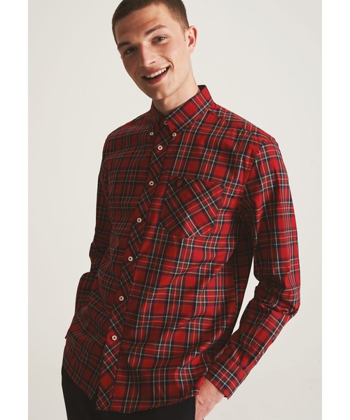 33 割引モカ レッド ブラック Xs メンズ Xsサイズ相当 S メンズ Sサイズ相当 M メンズ Mサイズ相当 L メンズ Lサイズ相当 セール 登場から人気沸騰 シャツ ブラウス Made In England Tartan Shirt シャツ カジュアルシャツ メンズファッション