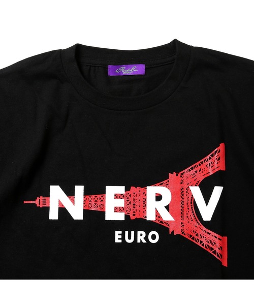 RADIO EVA tシャツ RADIO EVA 656 EURO NERV T-Shirt メンズ